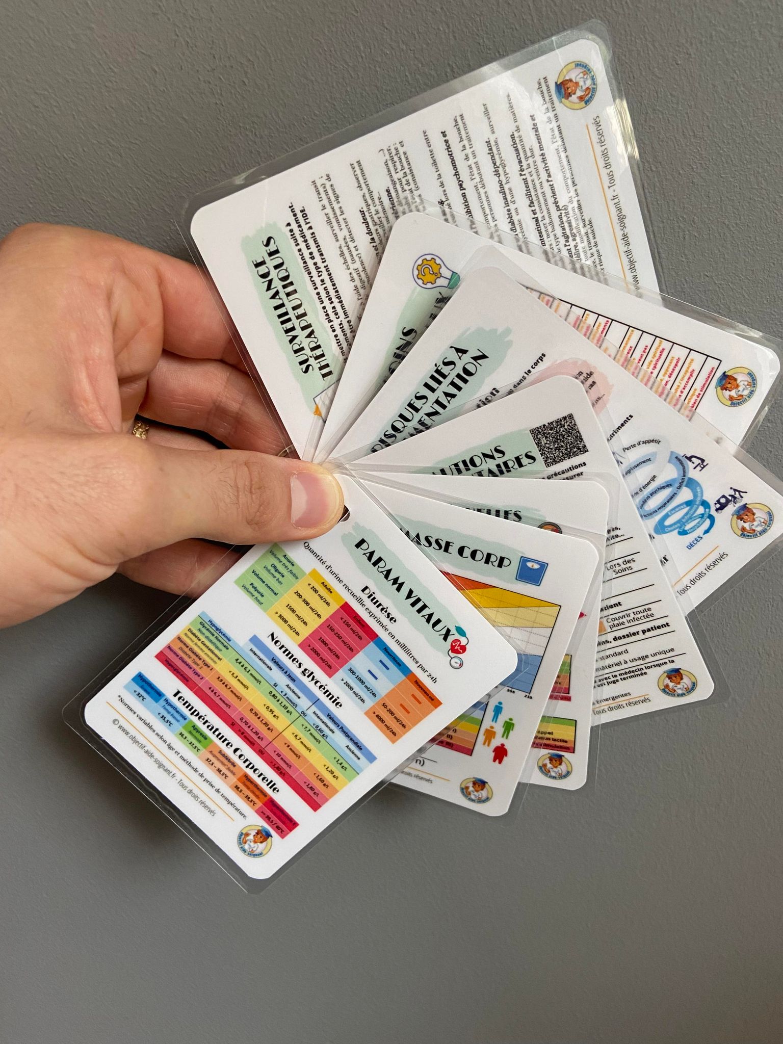 Fiches Memo aide soignant indispensable de l'EAS et AS